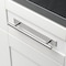 Gliderite Hardware 9 in. Satin Nickel Squared Back Plate 6-1/4 in. Center to Center - 9342-160-SN 9342-160-SN-1 - alternate 3